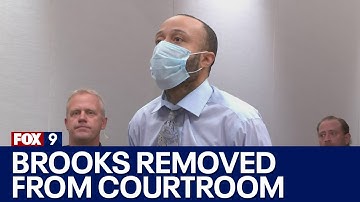 Darrell Brooks removed from courtroom ahead of jury instructions