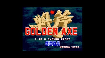 Golden Axe 1 Sega Genesis Playthrough(Tyris Flare)