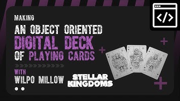 making a digital deck of playing cards using object oriented programming with wilpo