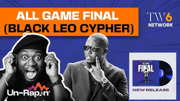  🔥 Blackleo Cypher! Ghanaian UNRAP!N Video of All Game Final 2025 – Kao Denero 🔥