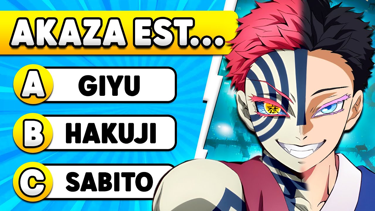 Demon Slayer Quiz 👺⚔️ 40 Questions que Seuls LES VRAIS FANS Réussiront 😈