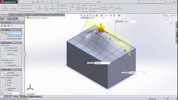 60 SolidWorks 2015 Tutorial 60  FreeForm tool