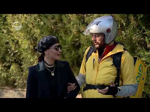 ანრი ჯოხაძე და ნინო ჩხეიძე კურიერის ამპლუაში