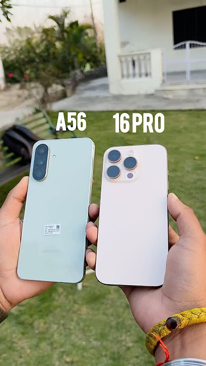 Samsung A56 vs iPhone 16 pro camera test 🔥