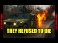 Unbelievable Bodycam Footage Inside a Burning Humvee | Ukrainian Soldiers Refuse to Fall