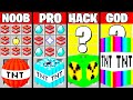 Minecraft Battle: SUPER TNT MOD CRAFTING CHALLENGE - NOOB vs PRO vs HACKER vs GOD ~ Funny Animation