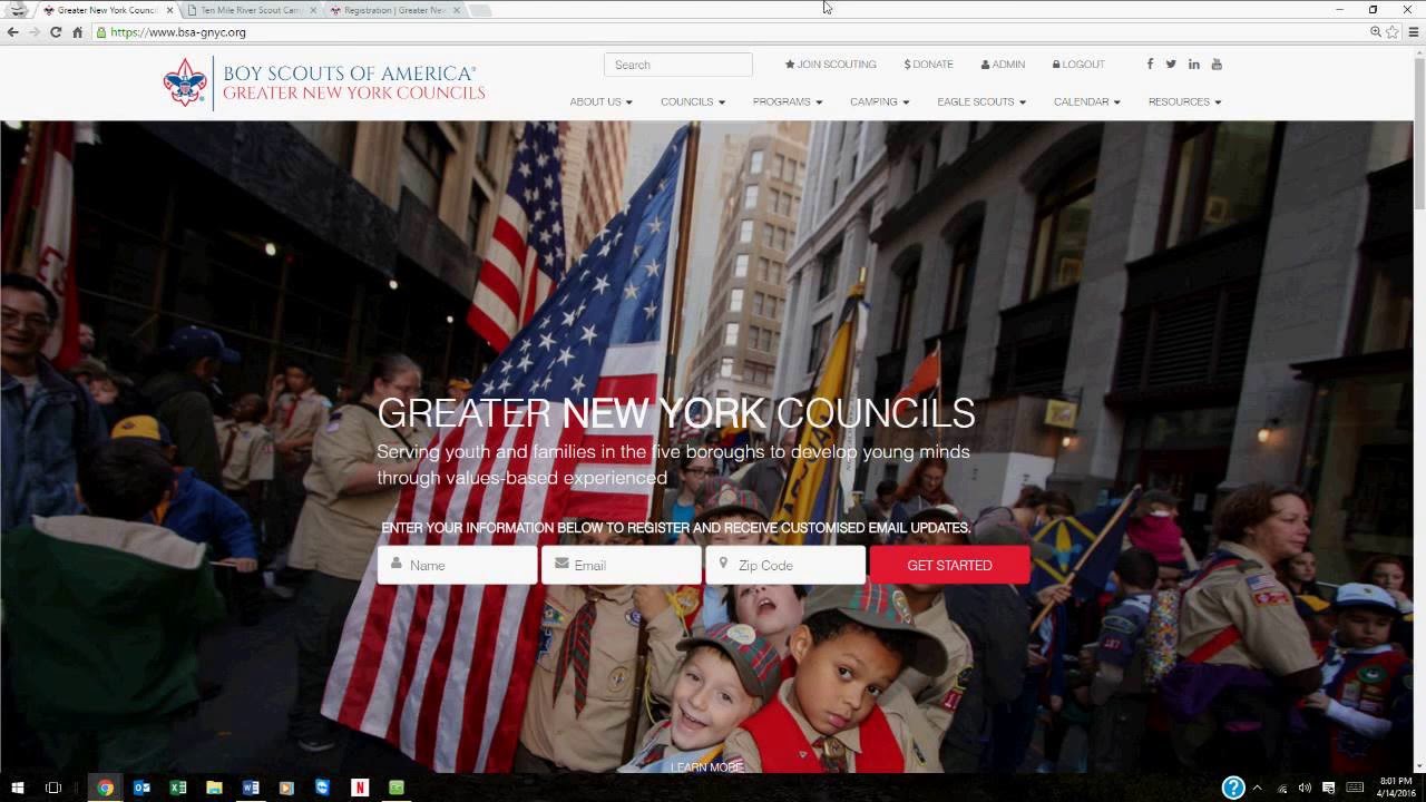Boy Scout Online Merit Badge Registration YouTube