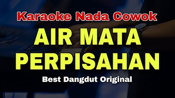 AIR MATA PERPISAHAN - TOMMY J PISSA || KARAOKE DANGDUT ORIGINAL (NADA COWOK)