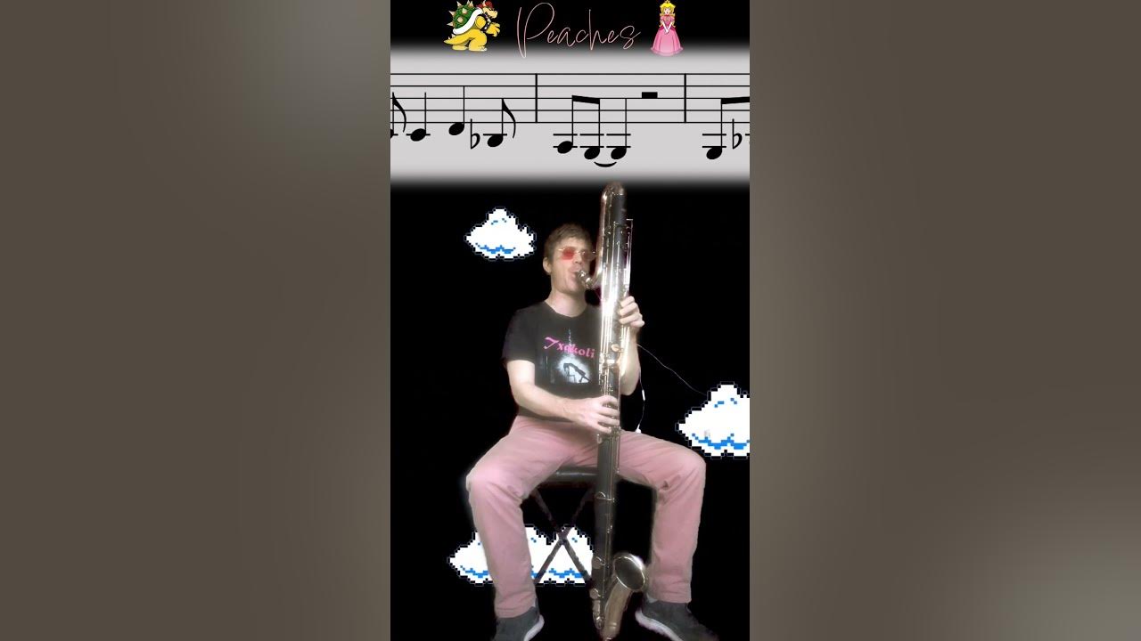 How to play Peaches on the Contra Alto Bass YouTube