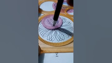 Spirograph design 😍|| Part - 127🖌️