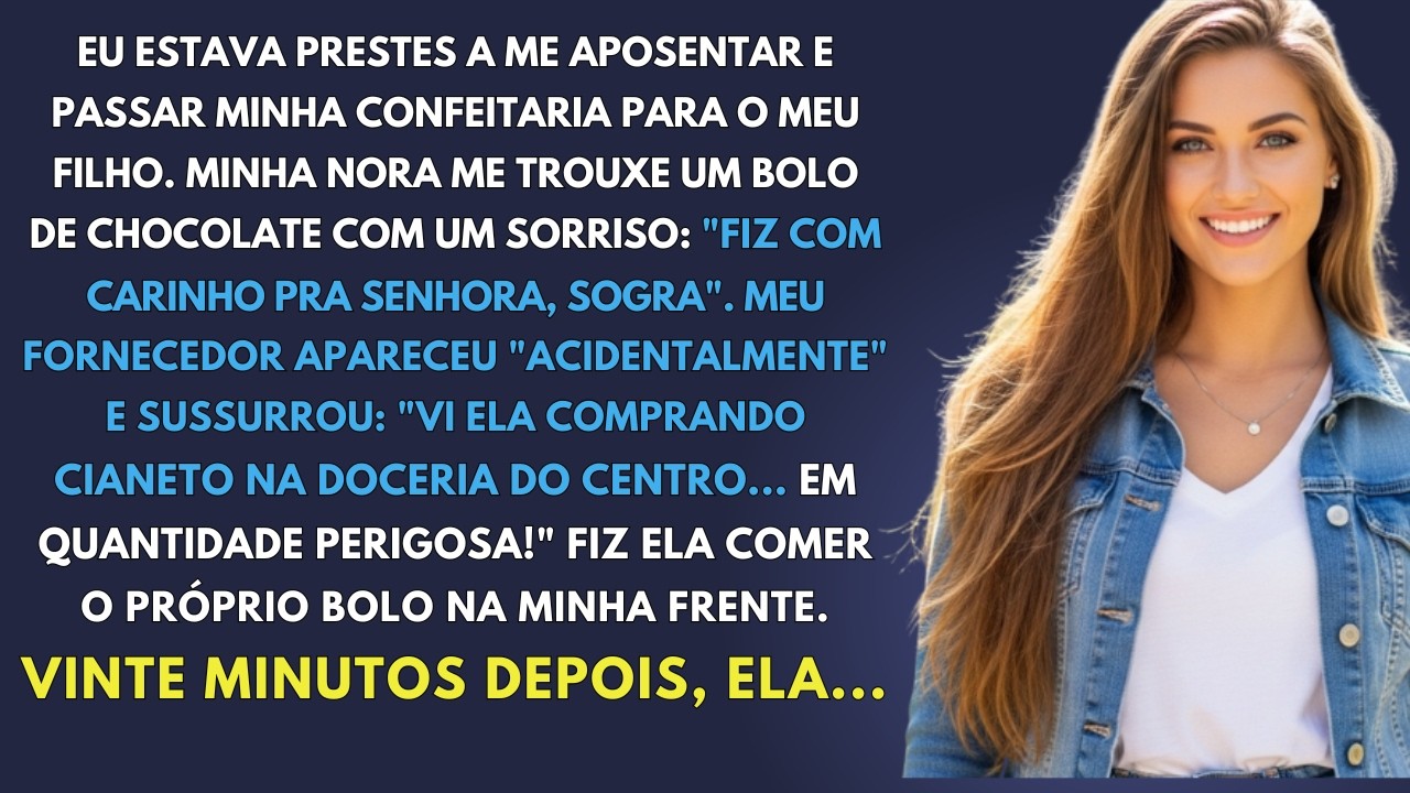 Minha Nora Me Trouxe Bolo Antes Da Aposentadoria  Meu Fornecedor Apareceu E Sussurrou  'Vi Ela