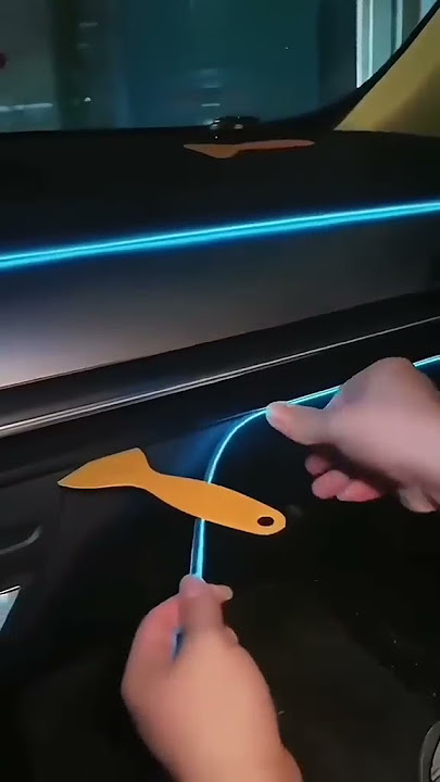 Car LED Strip Light. Product Link in the Comments!