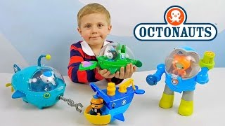 ОКТОНАВТЫ и Даник - Играем с Пейзо и его лодкой. Видео для ребёнка. Octonauts Toys