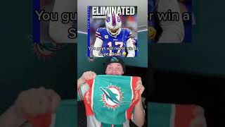 BUFFALO BILLS OFFICIALLY ELIMINATED FROM THE PLAYOFFS! #shorts #nfl #nflfootball #trending #bills