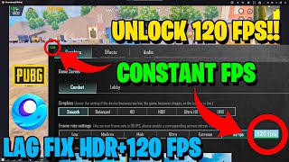 🔧How To Get 120 FPS In PUBG MOBILE✅ | PUBG 120 FPS GAMEPLAY screenshot 3