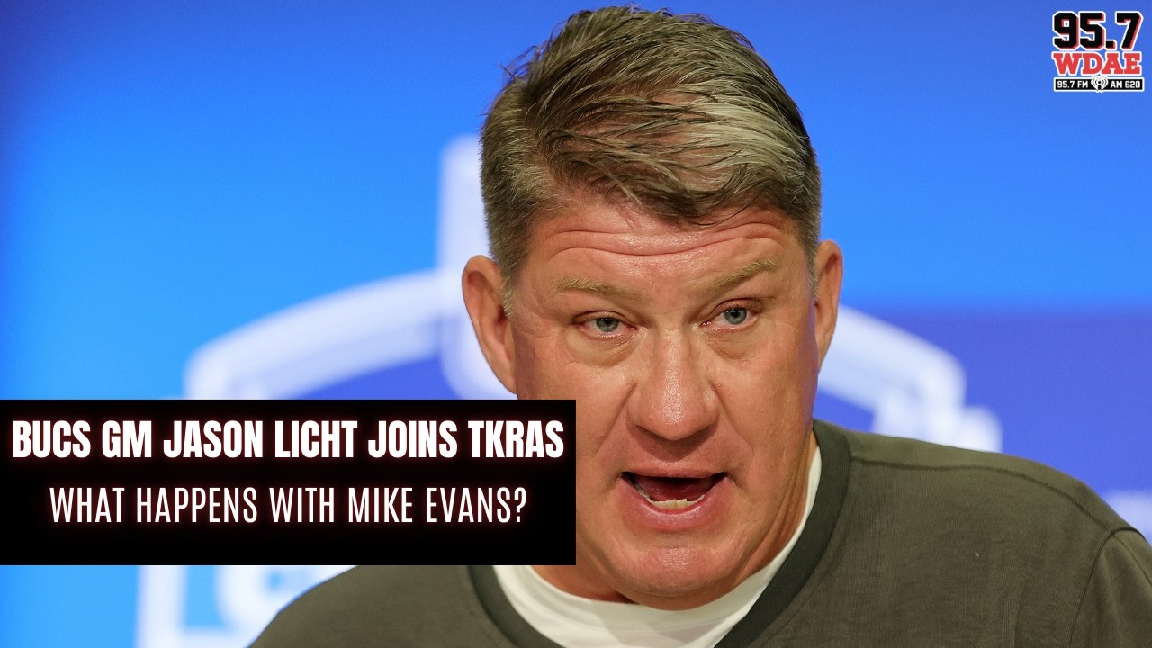 Bucs GM Jason Licht Talks The Future Of WR Mike Evans In Tampa With TKras