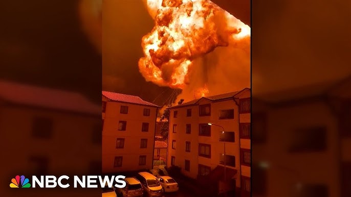 Video Shows Huge Fireball After Massive Gas Explosion In Nairobi