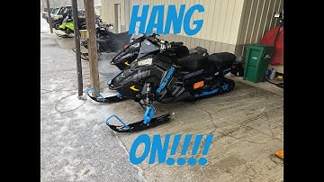 2020 Polaris Assault 850 demo ride