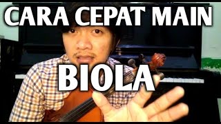 Cara cepat main biola untuk pemula