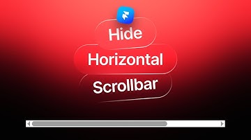 Hide the Horizontal Scrollbar in Framer | Code Override