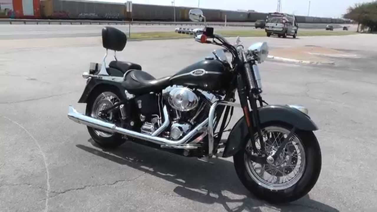 053311 2005 Harley Davidson Softail Springer Classic Flstsci Used Motorcycle For Sale Youtube