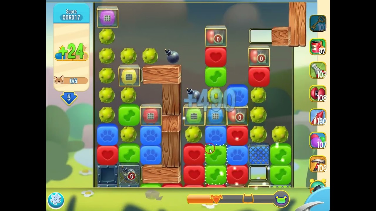 Pet Rescue Saga level 5306 no boosters | PuzzledCubes.site