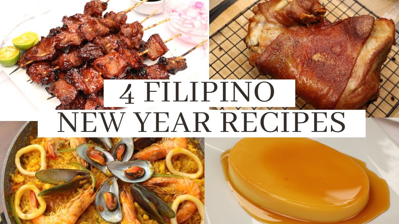 4 Filipino New Year Recipes YouTube