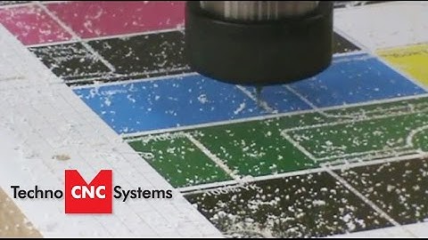 Techno HDS CNC Router making Travel Tags