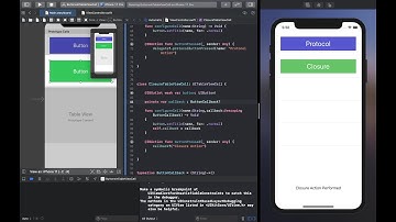 Use UIButton in UITableViewCell Protocol vs Closure Urdu/Hindi