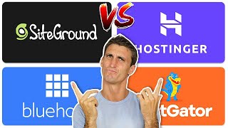 Siteground Vs. Hostinger Vs. Bluehost Vs. Hostgator  Best Host for Wordpress/ Woocommerce