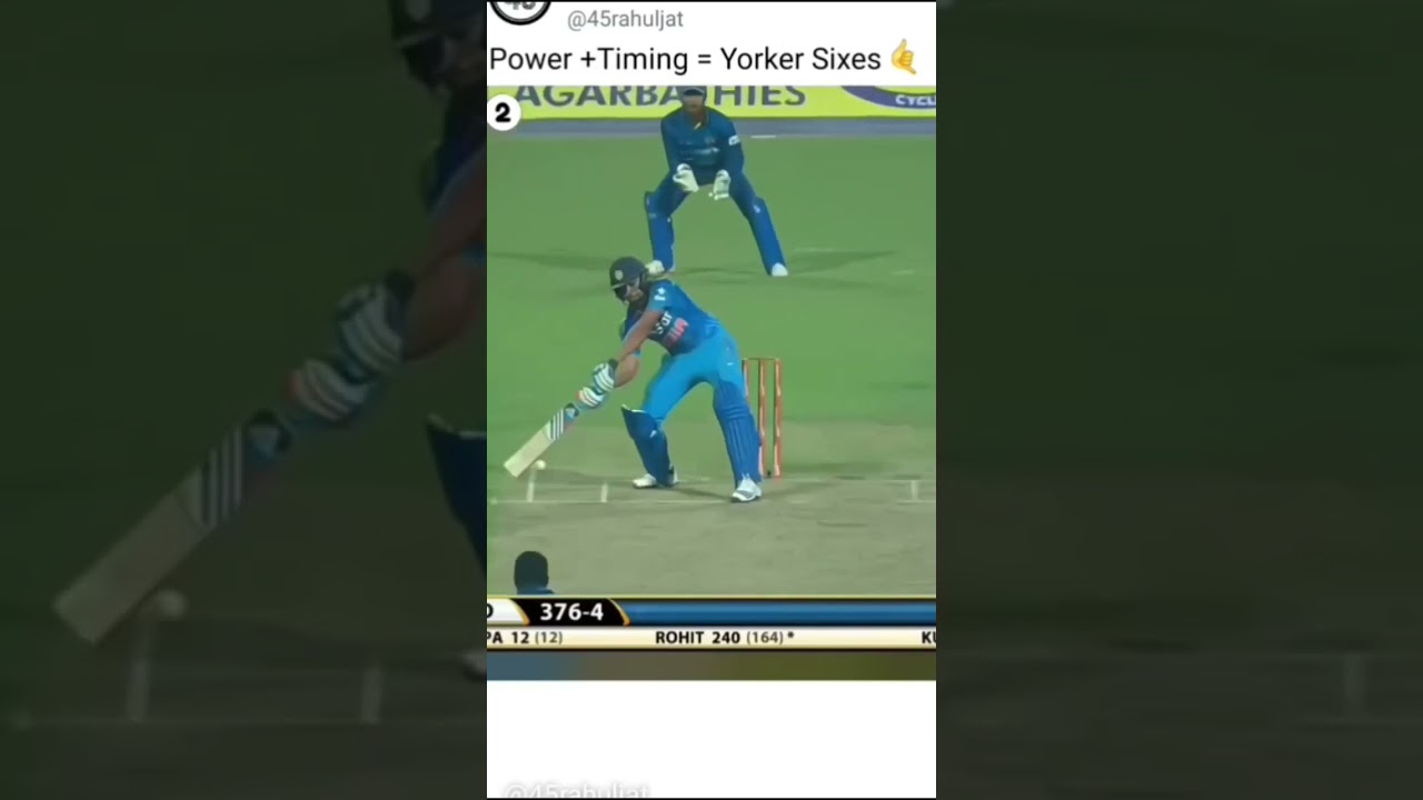 Power + timing= six on Yorker 