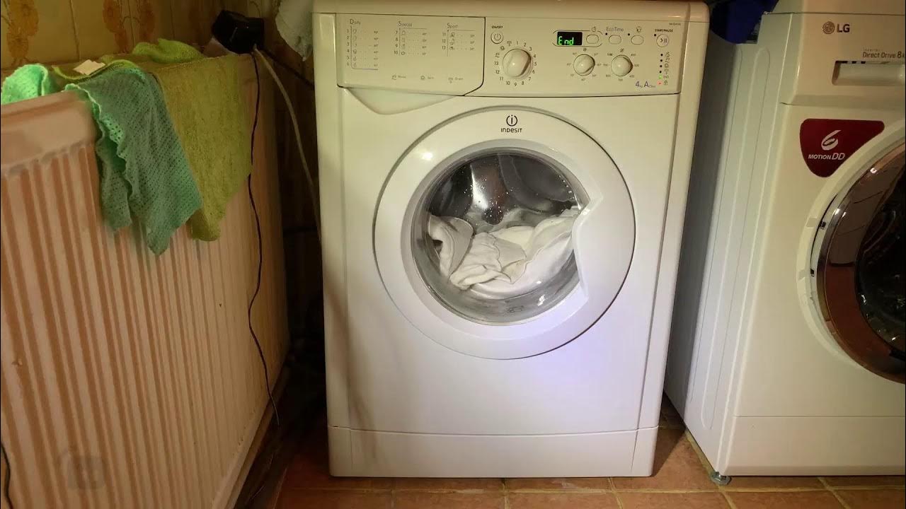 Indesit quick wash full cycle YouTube
