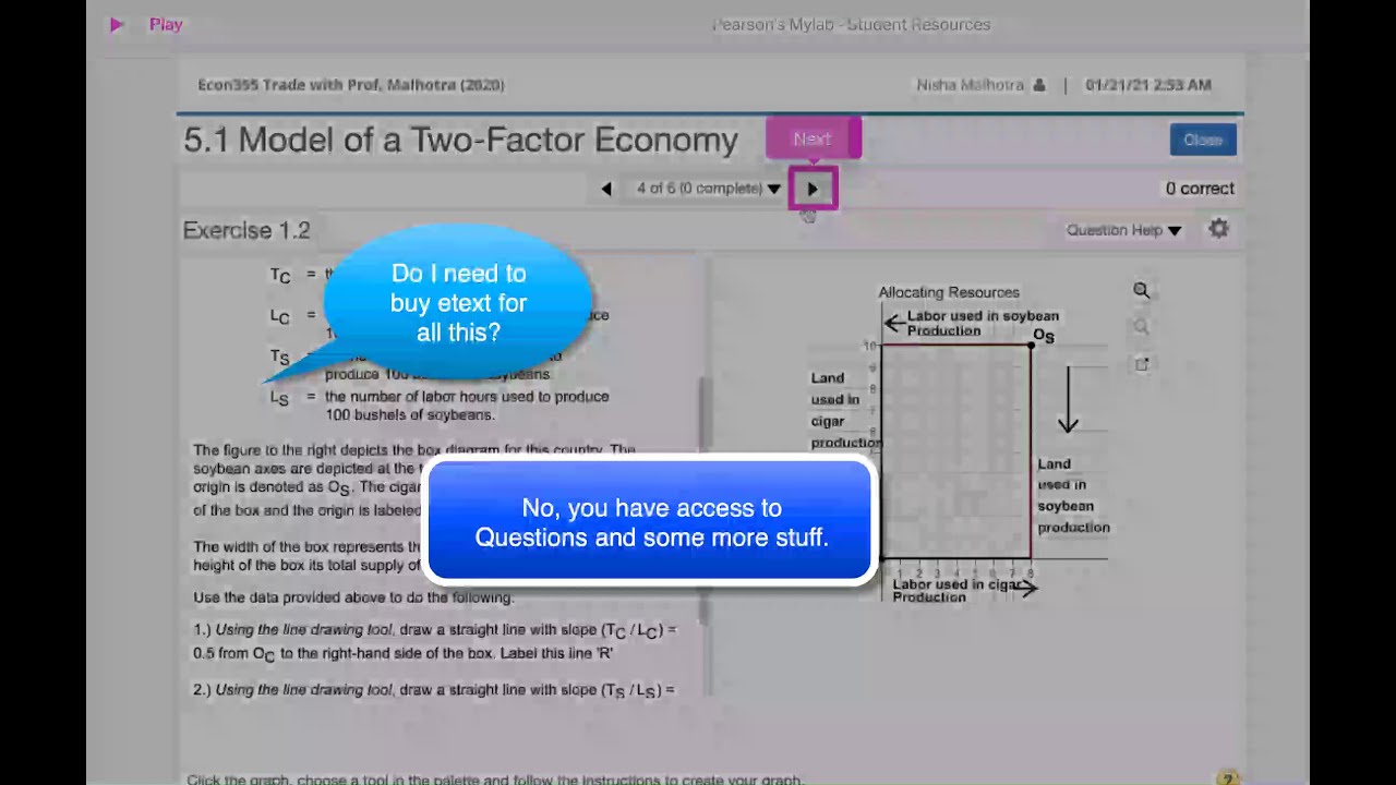 Mylab - Practice Questions & Student Resources - YouTube