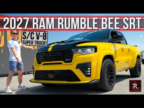 V8 Muscle Truck Family! | 2027 Ram 1500 Rumble Bee SRT | Detailed First Look