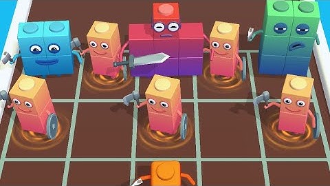 MERGE NUMBERBLOCK RUN - Merge Battles ✔️ 123456789