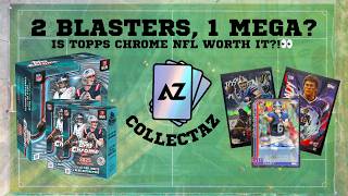 2 Blasters, 1 Mega? | Topps Chrome NFL 2025 - Is Topps Chrome NFL Worth it?! 👀