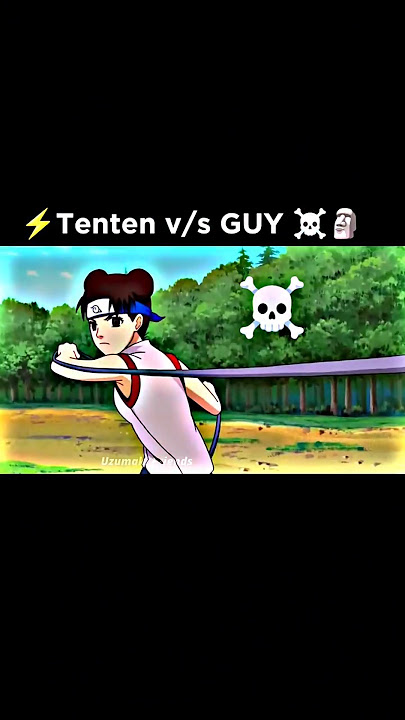 😳 TENTEN VS ROCK LEE 🥶☠️⚡ #naruto #anime