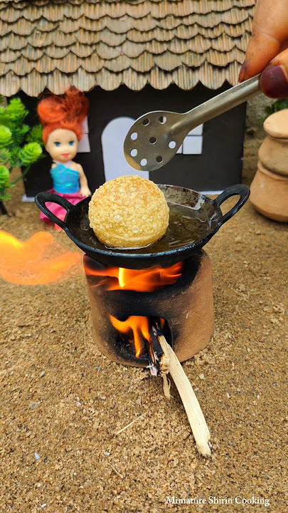 Miniature Pani Puri Recipe 🤤 l #shorts #trending