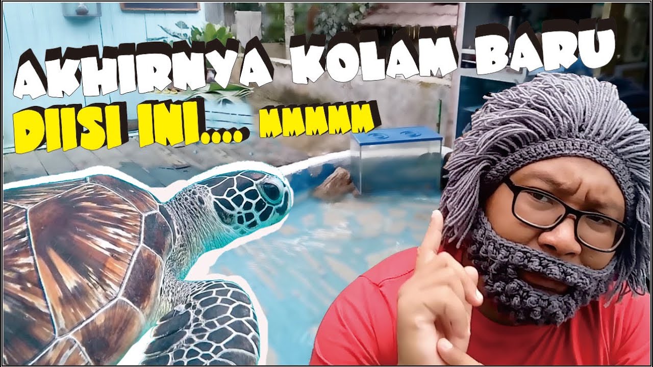 AKHIRNYA KOLAM BARU DIISI INI