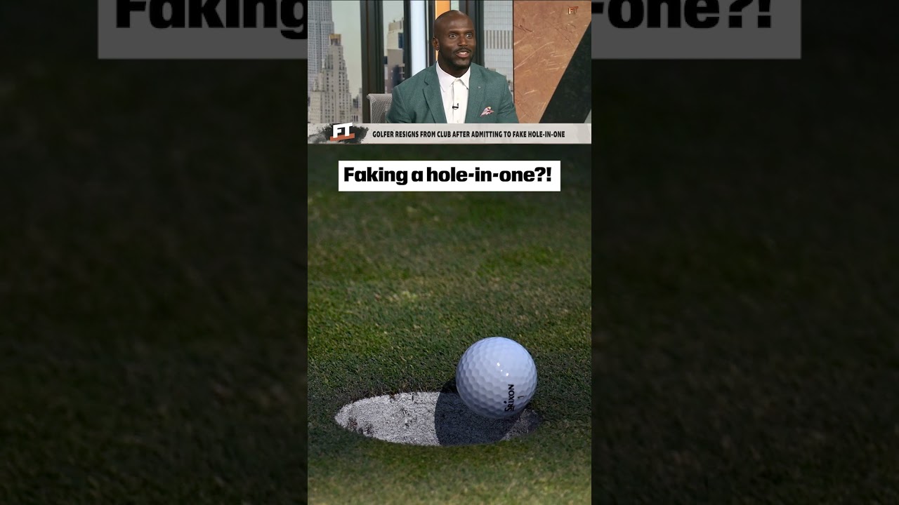 Faked a hole-in-one? ⛳ 😬