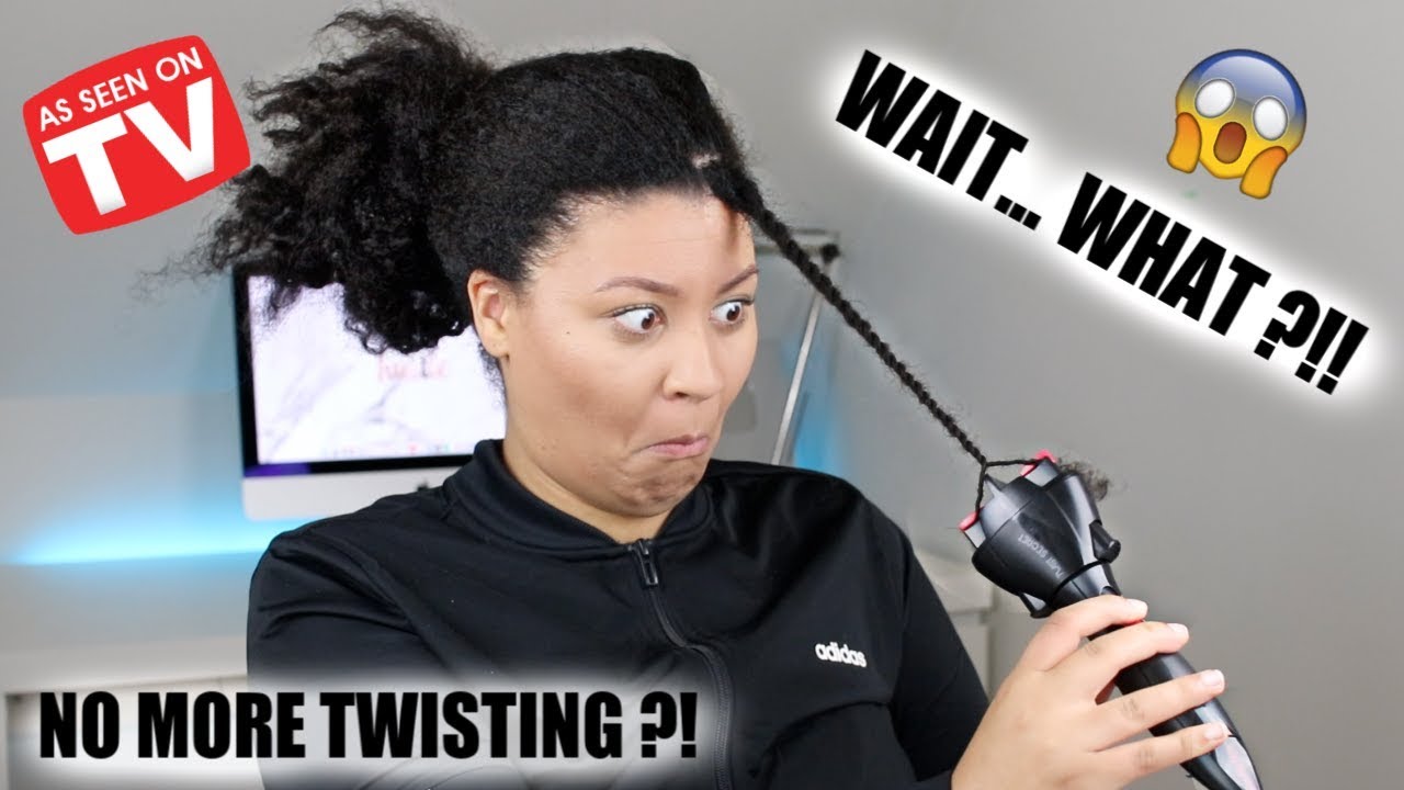 I Tried A HAIR TWISTING TOOL On My Natural Hair & THIS IS CRAZY!! 