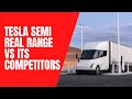 Tesla Semi real range vs its competitors Pt.2