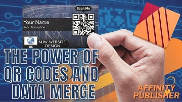 Using QR Codes With Data Merge In Affinity Publisher