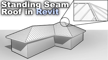 Standing Seam Roof in Revit Tutorial