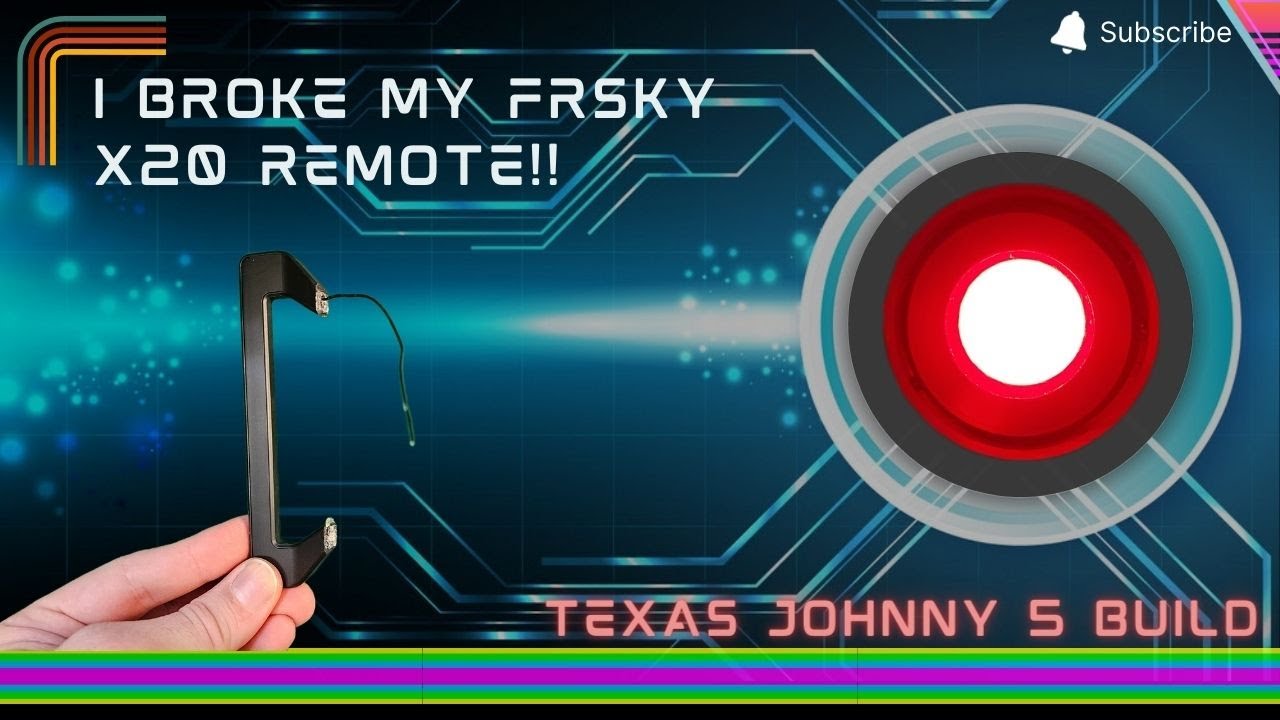 I Broke My Frsky x20 Remote!!