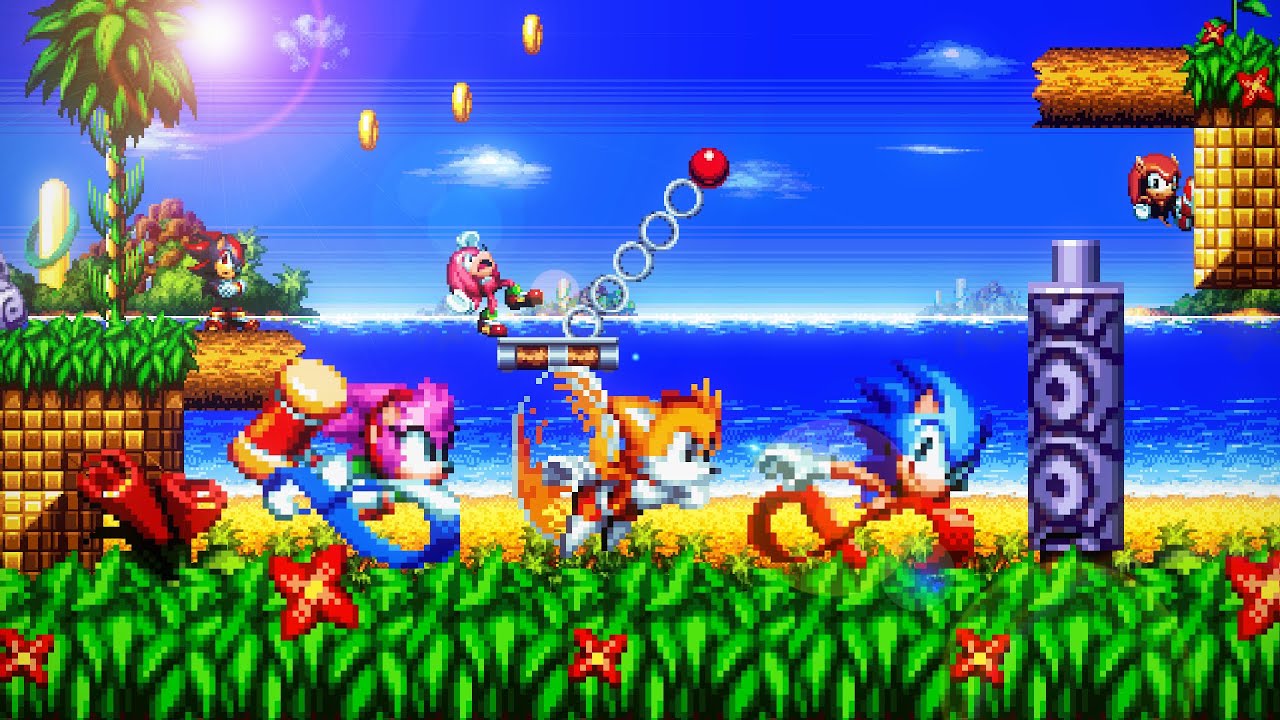 Sonic Chaos Mania (Demo v1.0) :: Walkthrough (1080p/60fps) 