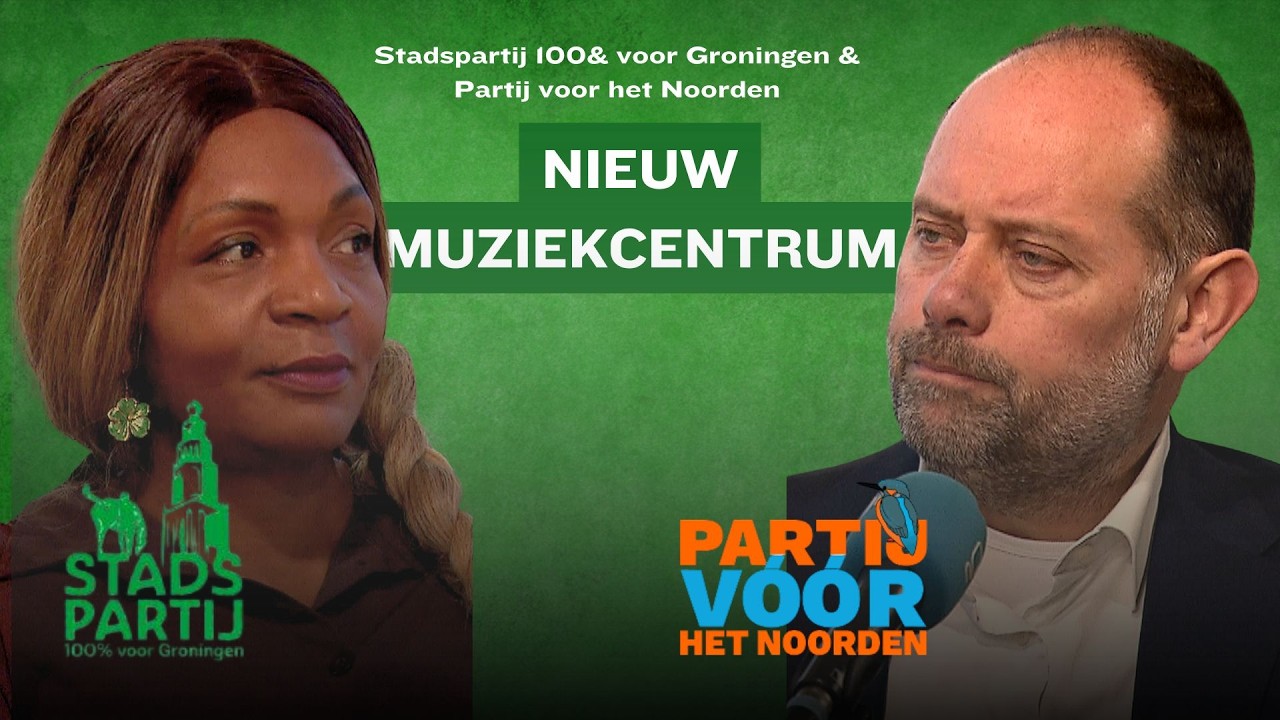 Stadspartij 100% v Groningen en Partij v h Noorden over een nieuw muziekcentrum | Grote Markt 1
