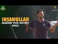 Ihsanullah picked up his maiden fivewicket haul in list a cricket  pcb  ma2l