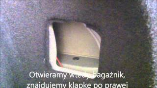 Awaryjne Otwieranie Bagażnika.wmv - Youtube