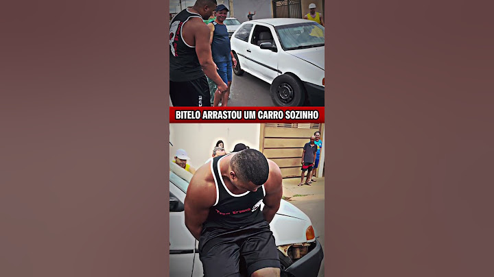 THEY CALLED SUPER BITELO TO HELP AND HE DIDN'T THINK TWICE, HE DRAGGED A CAR BY HIMSELF!
